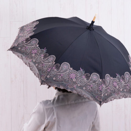 “女優日傘”の美しさと機能性